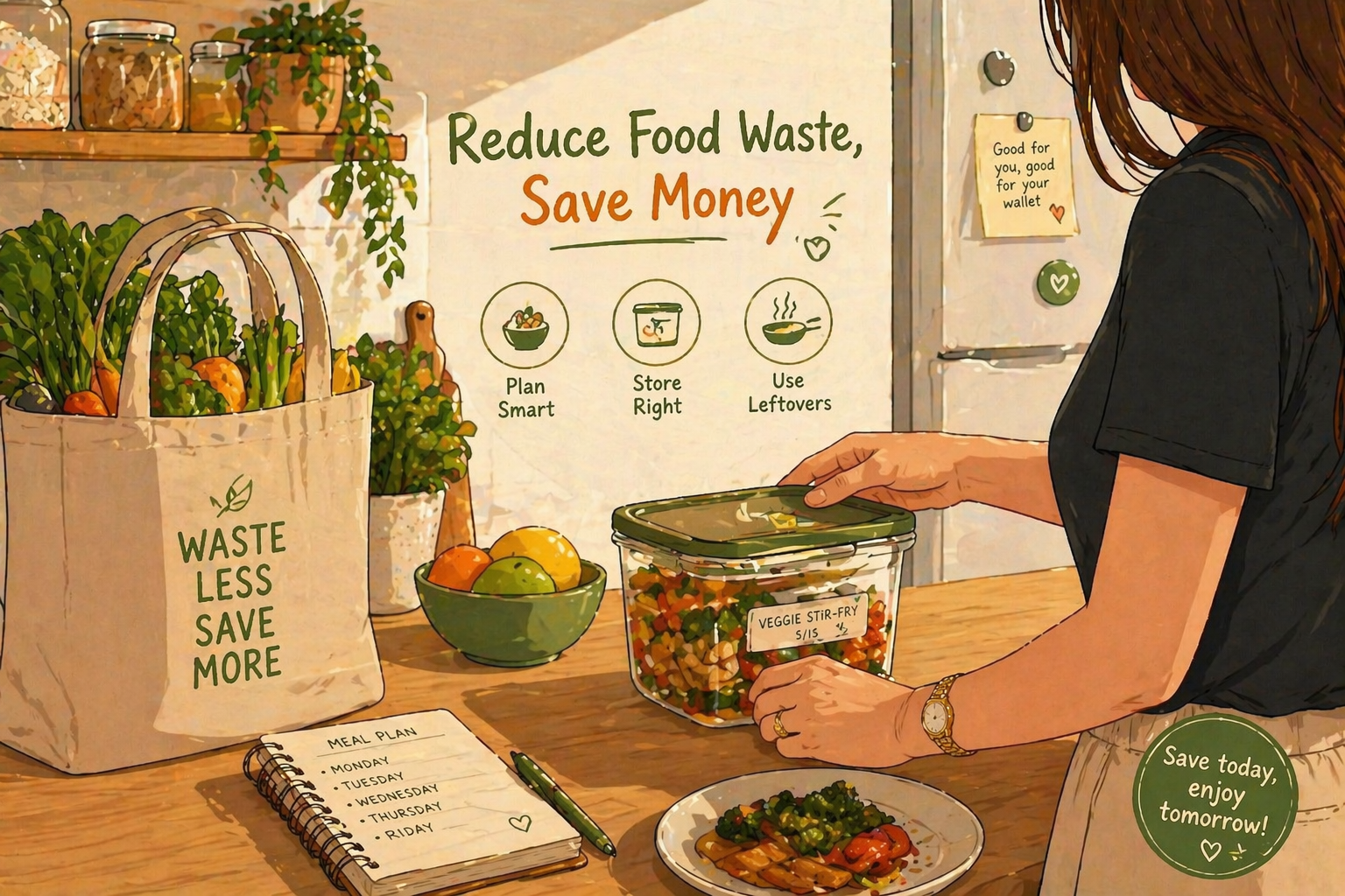 Reduce Food Waste, Save Money